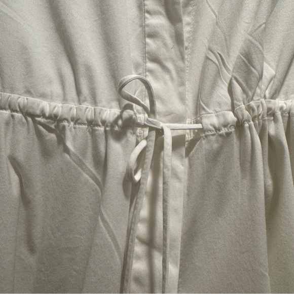 Zara Woman Short Sleeve Button Down Peplum Shirt - L - Picture 5 of 8